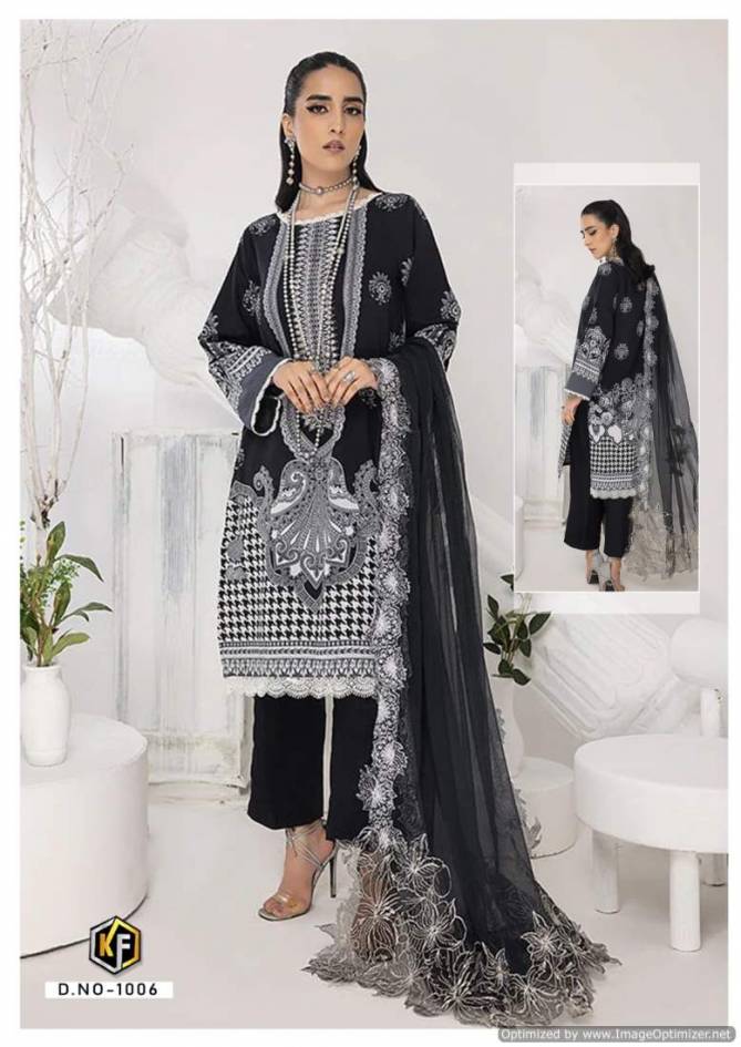 Roha Black And White By Keval Heavy Cotton Pakistani Dress Material Wholesale Online